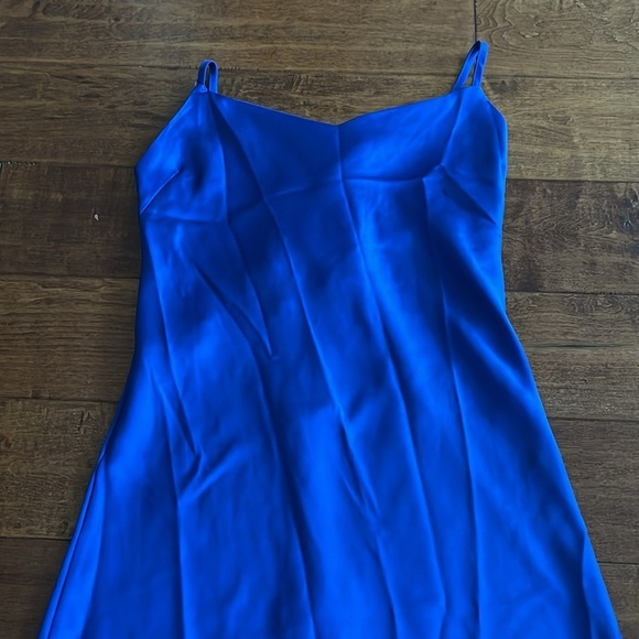 2bella Blue Dress Midi sleeveless New Without Tag - Picture 2 of 9